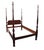 THOMASVILLE FURNITURE Mahogany Collection Traditional Style Queen Size Four Poster Bed 14511-575 87" High 63.5" Wide 89.5"...