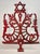 Up for sale is an antique cast iron outdoor Jewish synagogue architectural salvage finial done in the first quarter of the...