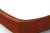 A beautifully composed 1950s Danish wall mirror with an asymmetrical atomic-age teak frame. The organic, off-center design...
