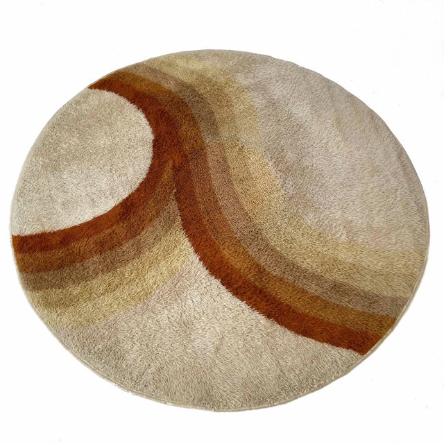 Modern Large Modernist High Pile Rya Rug from Desso, Netherlands, 1970s For Sale - Image 3 of 18