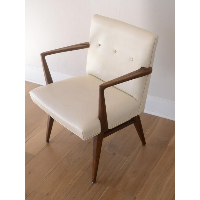 1960s MCM Jens Risom Model C-108 Walnut Armchair For Sale - Image 5 of 16