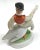 Figurative Vintage Herend Boy Riding a Goose Figurine For Sale - Image 3 of 7