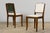 1930s Set of Six 1930s French Art Deco Mustache Back Walnut Dining Chairs For Sale - Image 5 of 18