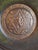 Oversized 13.5" Tzel Tzion Tel Aviv Brass Plate - Herzl Inscription - Heavy 775g Mid-Century Israeliana Masterpiece For Sale - Image 4 of 12