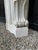 Impressive Louis XV Fireplace in Carrara Marble, 1880s, in Good conditions. Designed before 1890