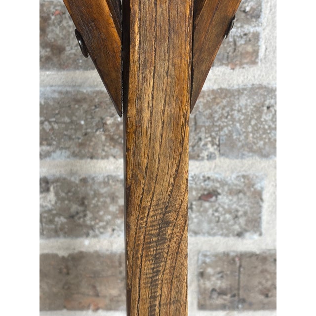 Large 19th Century American Primitive Folk Art Sculptural Hay Fork For Sale - Image 13 of 18