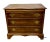 Vintage Statton Trutype Americana Chippendale Style Antique Oxford Cherry Commode / Chest of Drawers For Sale - Image 11 of 11