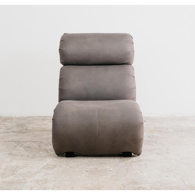 Contemporary Vintage Modernism Contemporary Waves Armchair, 1980s For Sale - Image 3 of 11