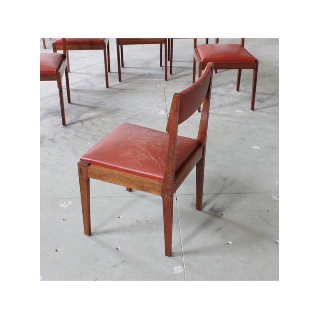 Leather Chairs, 1960s, Set of 6 For Sale - Image 17 of 18