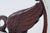 Mid 20th Century Empire Revival Carved Mahogany Swan Desk Chair From the Glorya Kaufman Estate For Sale In Los Angeles - Image 6 of 7