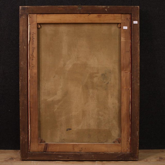 Luigi Sorio, Portrait, 1898, Oil on Canvas, Framed For Sale - Image 11 of 16