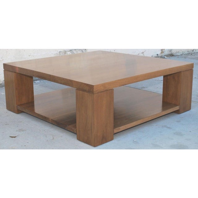 Not Yet Made - Made To Order Black Walnut Coffee Table, Made by Petersen Antiques For Sale - Image 5 of 10