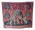 French Tapestry Lady and Unicorn Mille-Fleurs Woven Wall Covering For Sale