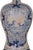 Vintage Hand-Painted Blue and White Vase Table Lamp For Sale - Image 9 of 9