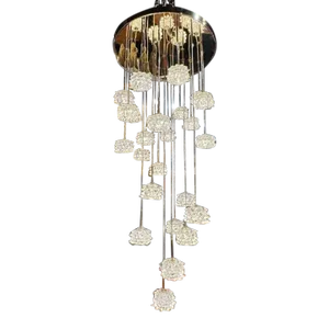 Modern Murano Glass Rostri Cup Suspension Chandelier