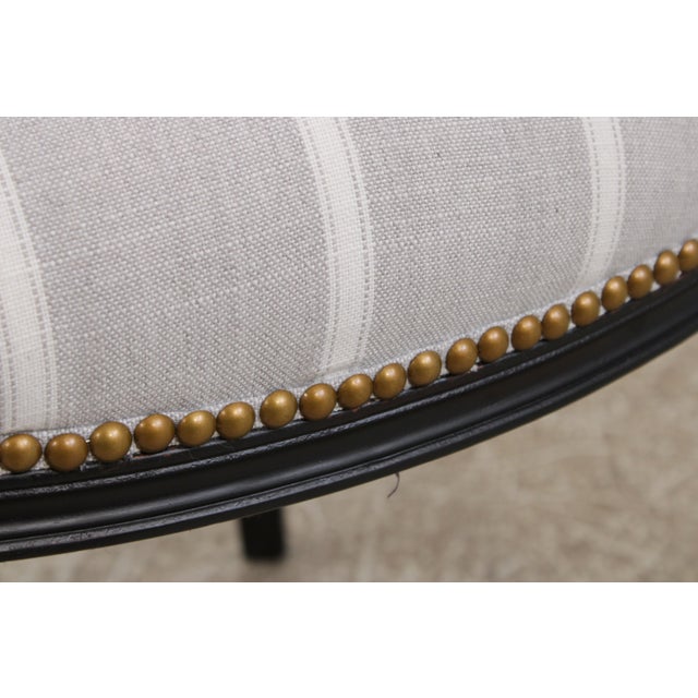 Set of 8 Spiral Web Back Dining Chairs For Sale - Image 10 of 18