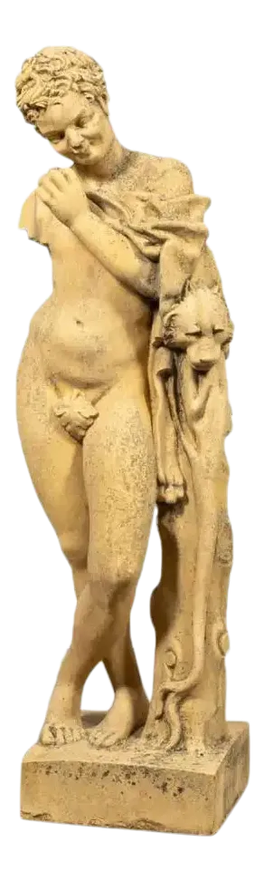 19th Century Bath Stone Sculpture of a Young Hercules