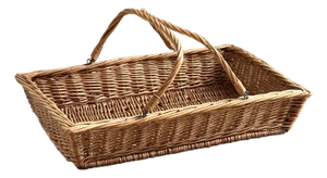 Vintage Mid-20th Century Gardening Basket
