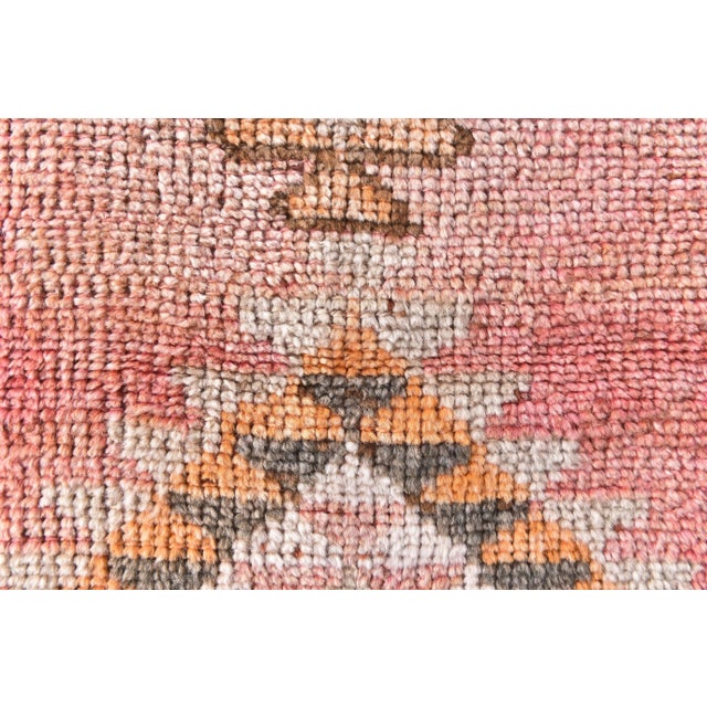 Vintage Runner Rug in Wool For Sale - Image 6 of 13