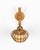 Midcentury beautiful sconce "Lantern" wall lamp in rattan and bamboo, in the style of Louis Sognot. Made in Italy in the...