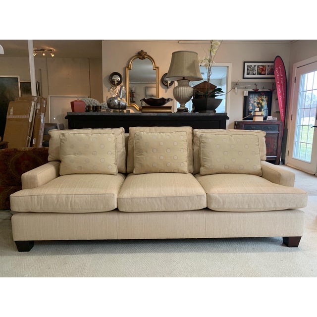 Baker Loose Back Sofa by Barbara Barry No.BAA6400S For Sale - Image 13 of 14