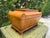 Vintage 13” Leather Decorative Box With Gilt Tooling For Sale - Image 10 of 12