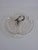 1930s Art Deco Pressed Glass Divided Serving Dish with Alpaca Handle, 1930 For Sale - Image 5 of 18