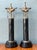 Vintage Black Lucite Column Lamps - A Pair For Sale - Image 11 of 12