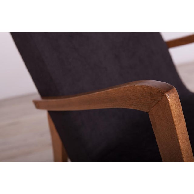 Set of Type 300-138 Beech Armchairs from Bystrzyckie Furniture Factory, 1960s For Sale - Image 17 of 18