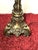 Brass Floor Lamp in the style of Tiffany, 1950s For Sale - Image 4 of 14