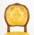 Yellow Louis XV Style Yellow Satin Walnut Chairs, Pair For Sale - Image 8 of 9