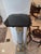 French Ornate French Style Louis 16th Gray Marble and Bronze Pedestal For Sale - Image 3 of 9