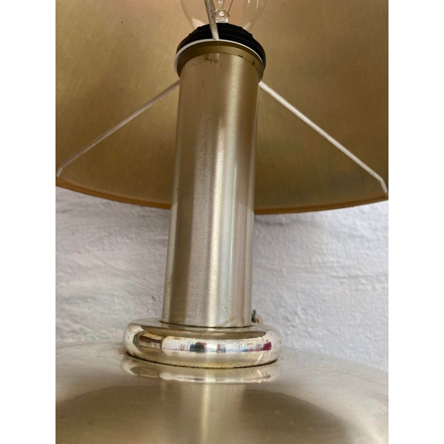 Metal Italian Table Lamp, 1960s For Sale - Image 7 of 12