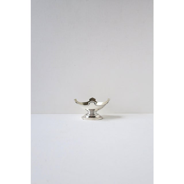 Gothic Sterling Silver Vessel or Jewelry Dish For Sale - Image 3 of 12