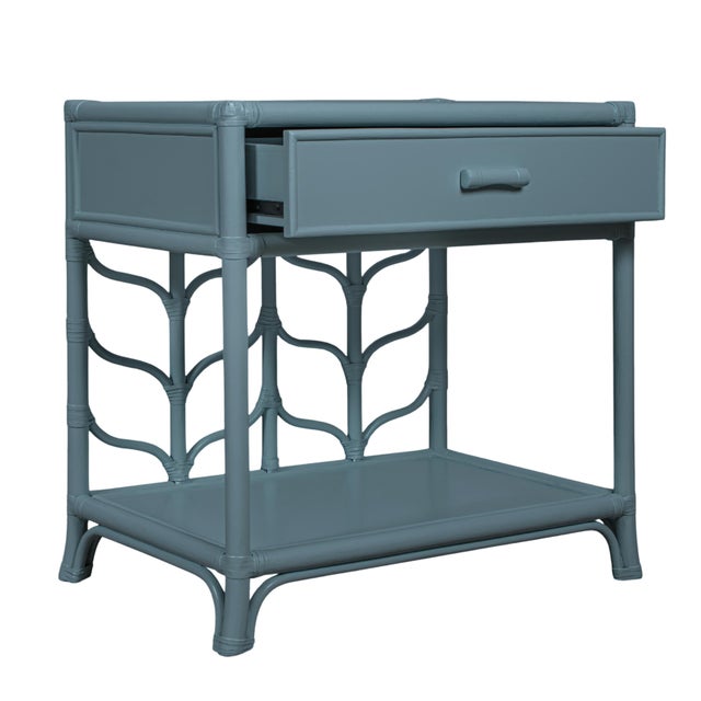 Ivy Nightstand - Regatta Blue For Sale In West Palm - Image 6 of 10