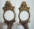 Pair Traditional Solid Brass Door Pull Handles With Cylinder Lock Insert For Sale - Image 4 of 5