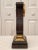 Brown Contemporary Neiman Marcus Wood & Gilt Harp / Lyre Mantle Clock, Made in Italy For Sale - Image 8 of 13