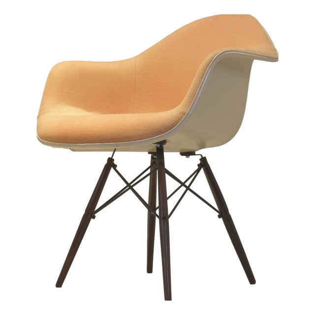 Armchair on Dowel Legs by Charles & Ray Eames, 1970s For Sale