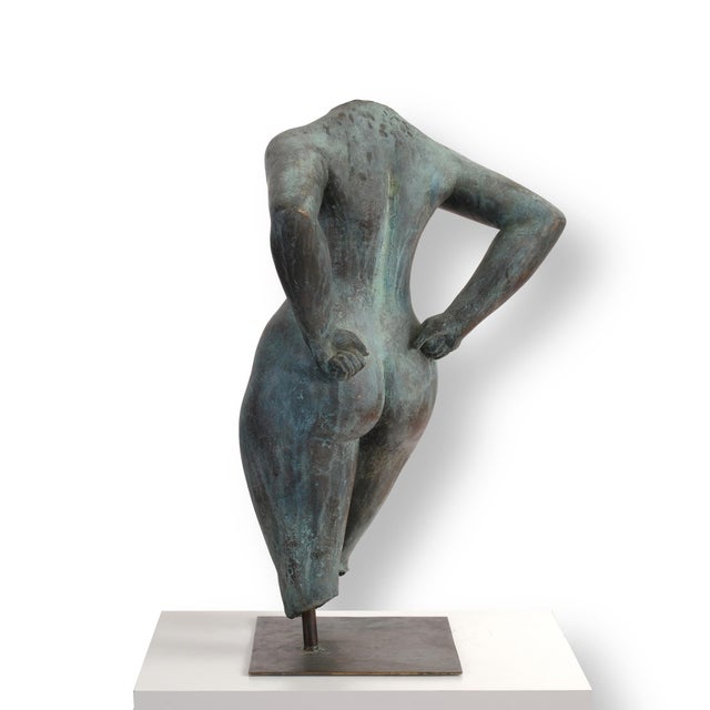 Karl-Heinz Krause (1924-2019) "Large Torso" 1968 Bronze, Edition 1/6 Monogrammed KHK Dimensions: Height 79 cm, Width 49 cm...