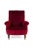 Victorian Velvet Lounge Chair For Sale - Image 11 of 11