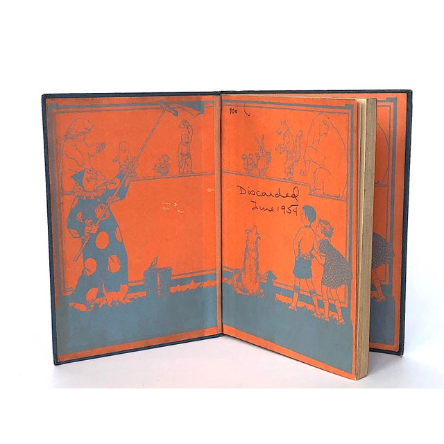 Illustration Vintage Illustrated Children's Book With Decorative Cover For Sale - Image 3 of 12