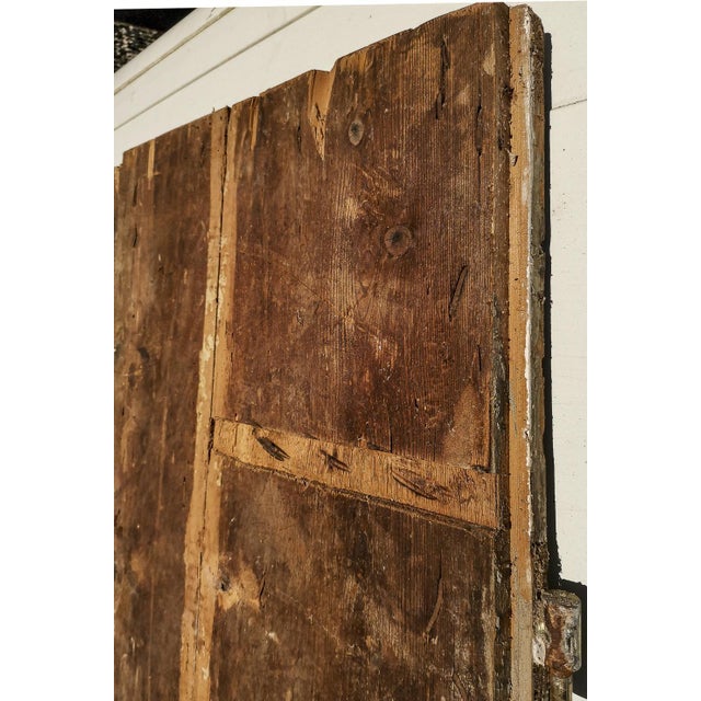 Vintage 18th Century Wooden Door For Sale - Image 10 of 18