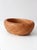 Vintage Woven Bamboo Basket Bowl With Rounded Sides For Sale - Image 4 of 14