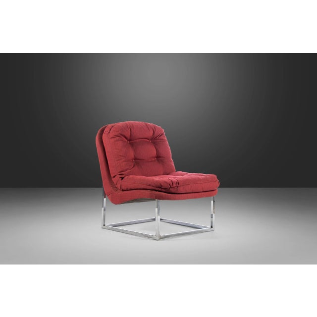 Perfect for a myriad of design pallets these lovely scoop chairs are both playful and bold. With solid chrome frames...