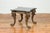 Renaissance Mid 20th Century Bronze Side Table with Mythological Figures & Black Marble Top For Sale - Image 3 of 12