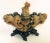 The craftsmanship of this vintage incense burner is fantastic. It is hand carved Chinese saopstone in varying shades of...