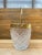 Art Deco Ice Bucket in Molded Crystal and Gilt Brass, 1920 For Sale - Image 4 of 11