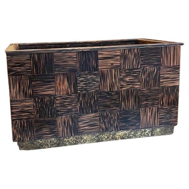 Flower Planter from Eugène Printz, 1920s For Sale - Image 9 of 9