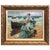 20th Scene of This Time, Sea, Spanish Oil on Canvas, Gonzalez Alacreu For Sale