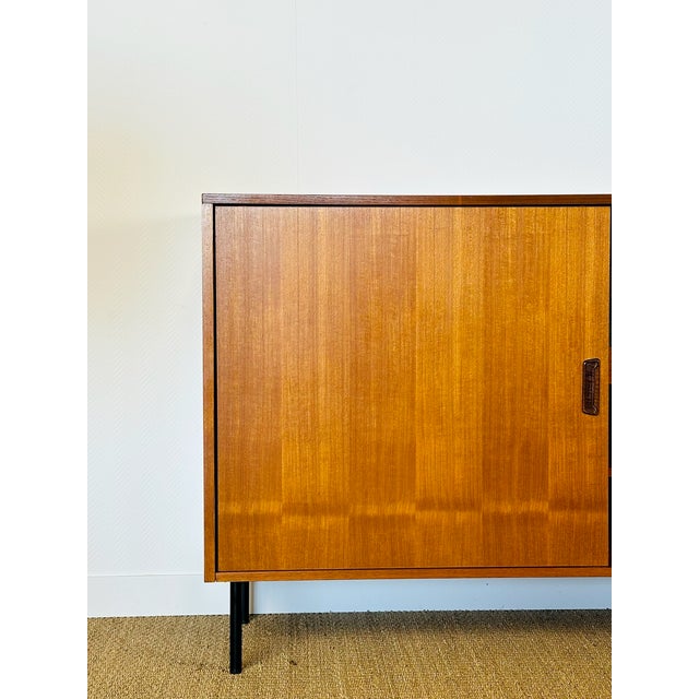 Scandinavian Teak High Sideboard, 1960s For Sale - Image 10 of 18